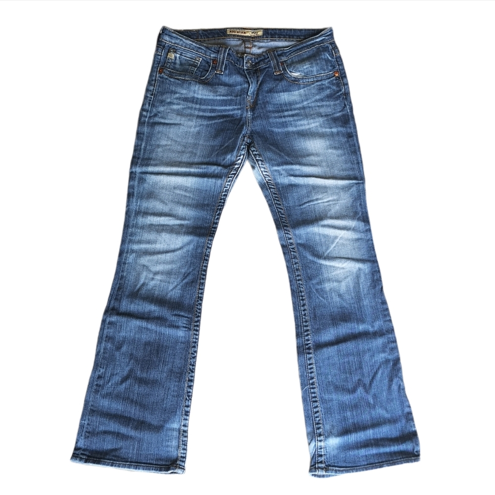 Big Star Remy Bootcut Vintage Jeans Flap Pockets